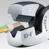 Lisovací kleště na koncové dutinky s čelním zaváděním Knipex 97 81 180