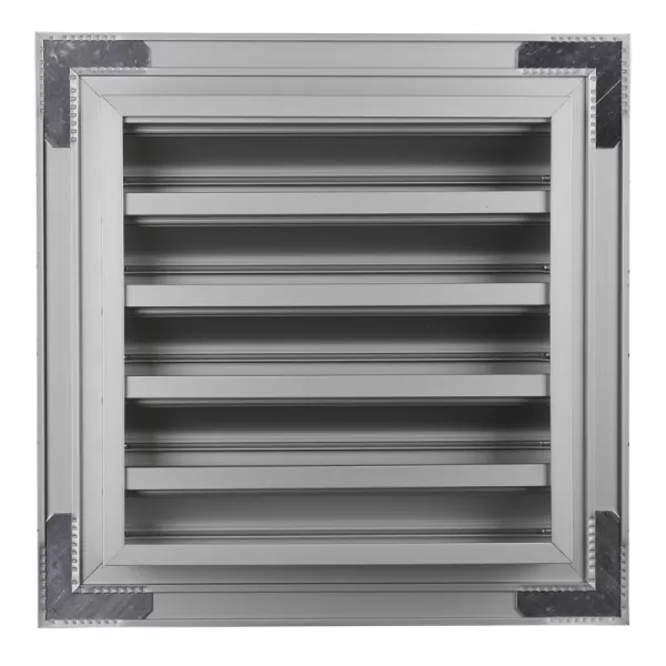 Hliníková větrací mřížka s pevnými lamelami 400x200 mm DALAP 9721