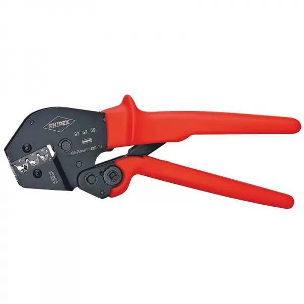 Lisovací kleště pákové také pro obsluhu oběma rukama Knipex 97 52 09