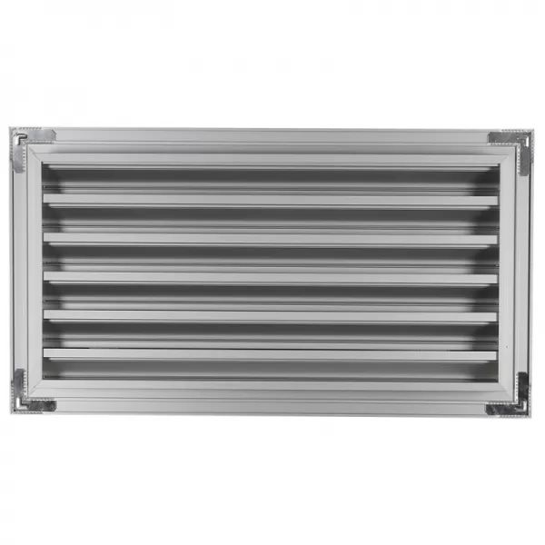 Hliníková větrací mřížka s pevnými lamelami 500x300 mm DALAP 9725