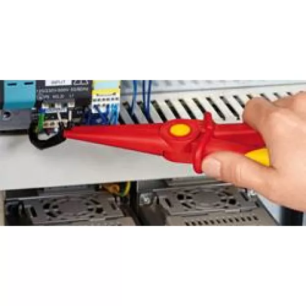 Kleště s půlkulatými čelistmi z plastu izolační Knipex 98 62 02