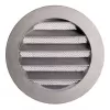 Kovová větrací mřížka Ø 200 mm s přírubou a síťkou proti hmyzu DALAP 99994
