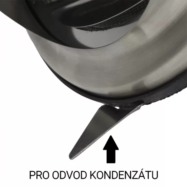 Nerezová větrací mřížka s přírubou, krytem a síťkou Ø 160 mm DALAP 99345