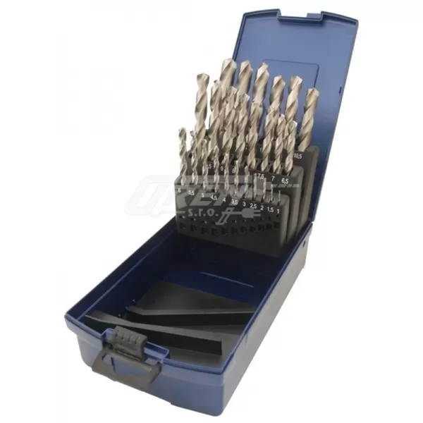 Sada vrtáků OREN HSS-G 25dílná (plast.kazeta)