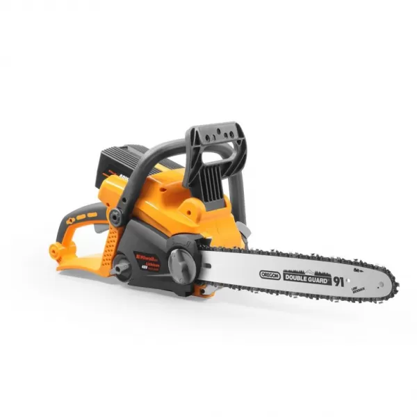 Aku řetězová pila s bezuhlíkovým motorem 40V bez aku Riwall PRO RACS 3540 i