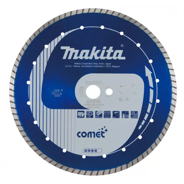 Diamantový rezací kotúč Comet Turbo 300x22,23mm Makita B-13041