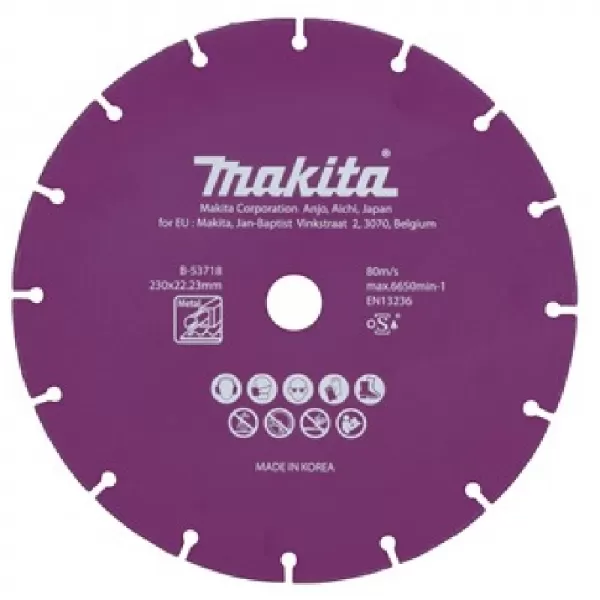 Kotouč řezný diamantový 230x1,6x22,23mm Makita B-53718