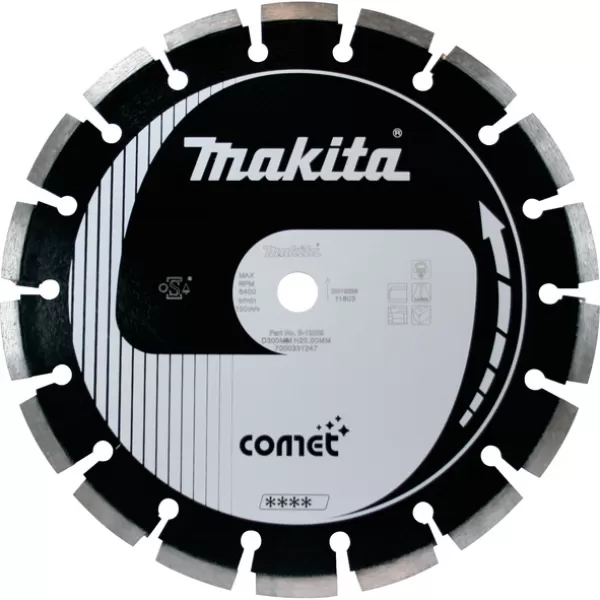 Kotouč řezný diamantový Comet Asfalt 350x25,4mm Makita B-13275