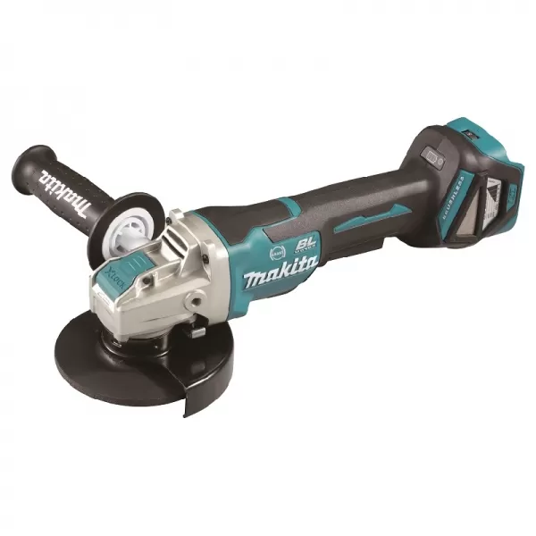 Akumulátorová uhlová brúska s reguláciou a X-lock 125mm Li-ion LXT 18V, bez batérie Makita DGA519Z