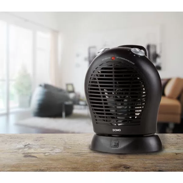 Teplovzdušný ventilátor s oscilací DOMO DO7324F