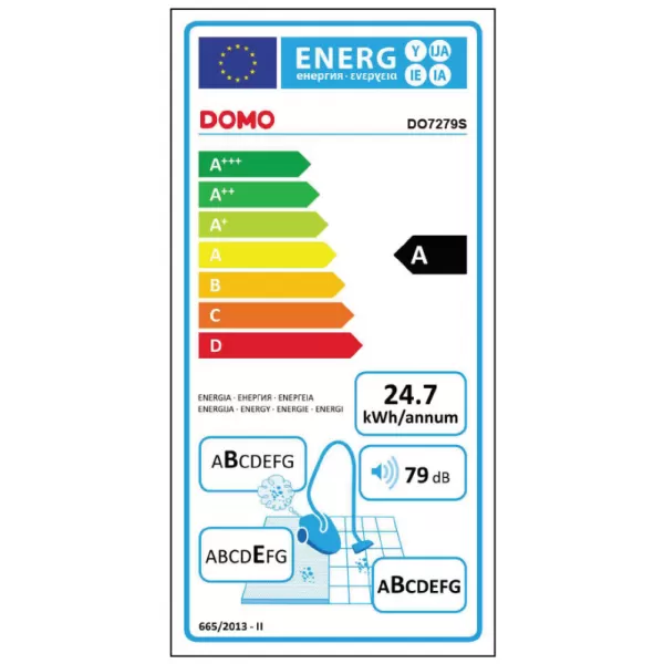 Bezsáčkový vysavač Eco A DOMO DO7279S