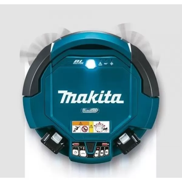 Aku robotický vysavač 2x18V bez aku Makita DRC200Z