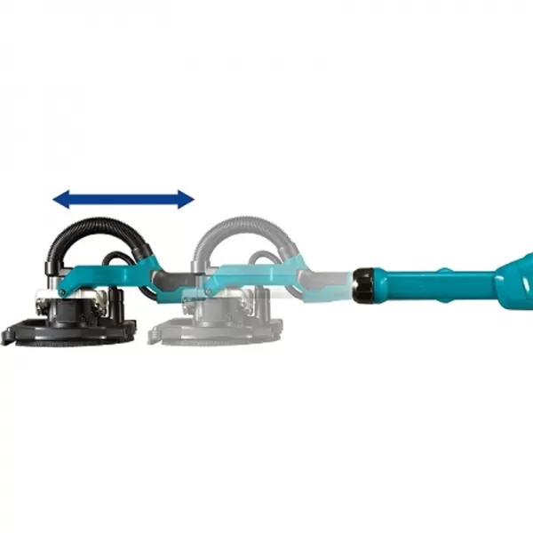 Aku bruska na sádrokarton s AWS 18V 5,0Ah Makita DSL800RTEU