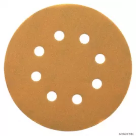 Brusný kotouč suchý zip pro excentrické brusky K80 125mm 10ks DeWALT DT3103