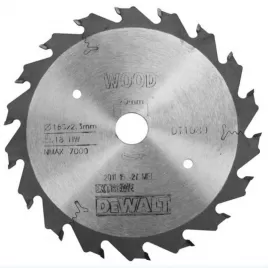 Pilový kotouč pro ponorné pily 165x20mm 18z DeWALT DT1089