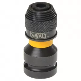 Adaptér ze čtyhranu 1/2" na šestihran 1/4" DeWALT DT7508