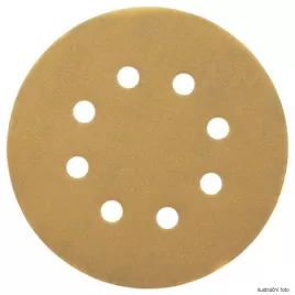 Brusný kotouč suchý zip pro excentrické brusky K240 125mm 25ks DeWALT DT3117