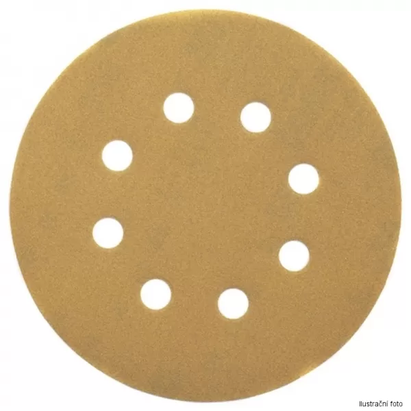 Brusný kotouč suchý zip pro excentrické brusky K40 125mm 25ks DeWALT DT3111