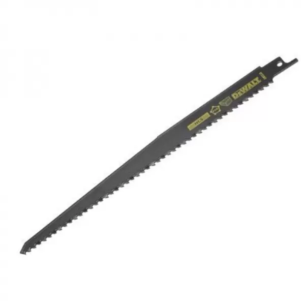 Pilový plátek na dřevo a plast jemný rychlý obloukový řez pro mečové pily 305mm 5ks DeWALT DT2364