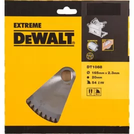 Pilový kotouč pro ponorné pily 165x20mm 54z DeWALT DT1088