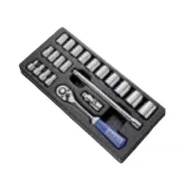 21dílná sada 1/2" nářadí v modulu Tona Expert E194677T