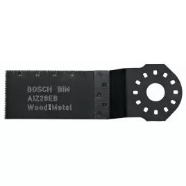 Bimetalový ponorný pilový list na dřevo a kov AIZ 28 EB Wood and Metal 50 x 28 mm Bosch