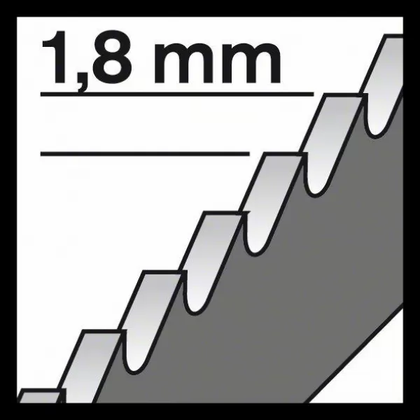 Pílový kotúč pre priamočiaru pílu T 318 BF Flexible for Metal Bosch