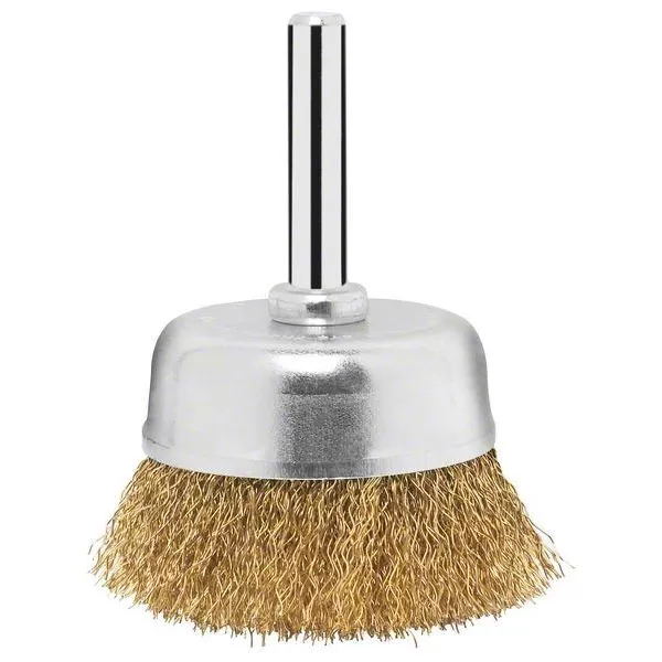 Hrncový kartáč, s vrstvou mosazi 50 mm, 0,2 mm, 4500 U/ min Bosch