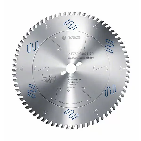 Pilový kotouč do okružních pil Top Precision Best for Laminated Panel Abrasive 300 x 30 x 3,2 mm, 96 Bosch