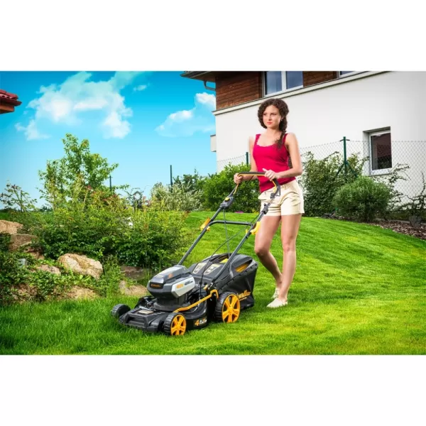 Aku sekačka s pojezdem 4v1 40V, bez aku Riwall PRO RALM 4640SPi