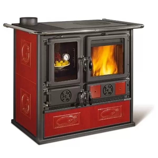 Krbový sporák bordo Nordica Rosa Reverse Sinistra