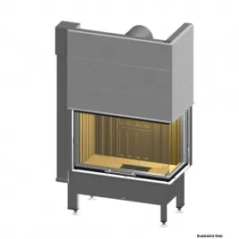 Krbová vložka výška dvířek LINEAR 512mm horní zdvih SPARTHERM VARIA 2R-80h-4S