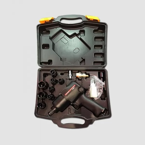 Pneumatický rázový utahovák 1/2" v plastovém boxu s příslušenstvím XTline XT10026B