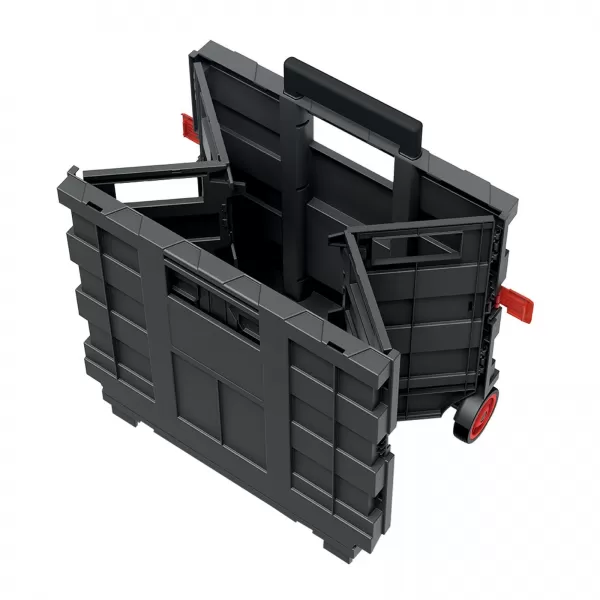 Skládací přepravka s madlem CART T 396x370x1008 mm PROSPERPLAST P90011