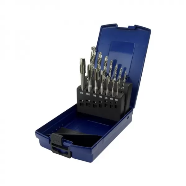 Sada OREN - závitníky DIN 371 B + vrtáky HSS-G, 14dílná 99362110-14P