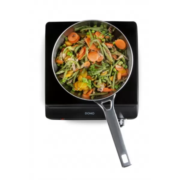 Sklokeramický jednoplotýnkový vařič DOMO DO30111KP