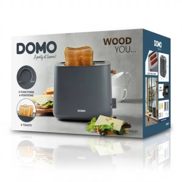 Topinkovač na 2 topinky WOOD YOU DOMO DO965T