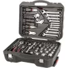 Sada nářadí v plastovém kufru s Gola sadou 1/2" a 1/4" 187 ks AHProfi AH187015