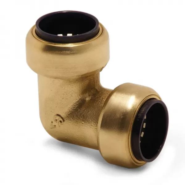 Úhlová spojka 90° (mosaz) Aircraft, trubka 18 mm