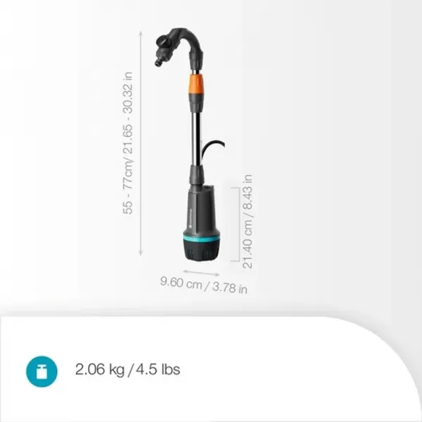 Aku čerpadlo do sudu 18V bez aku 2600 Comf P4A solo Gardena 14604-55