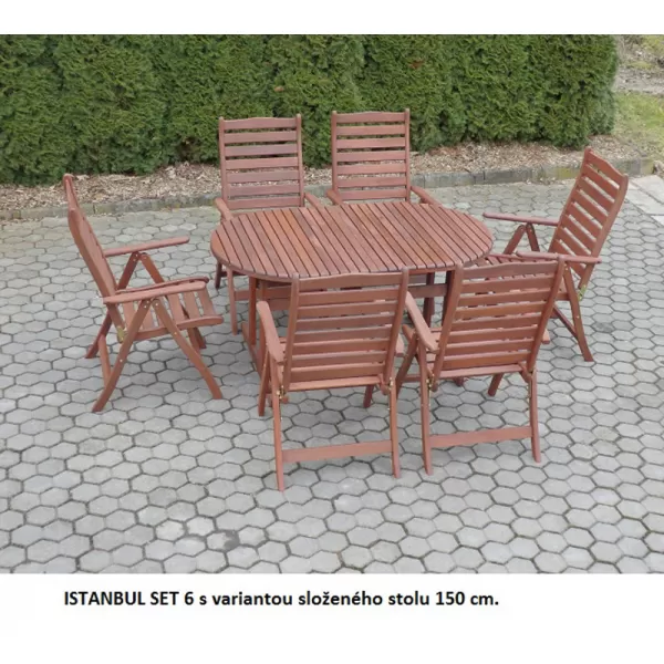 Zahradní sestava Meranti ISTANBUL SET 6 V-Garden 26ISTANBUL_6set