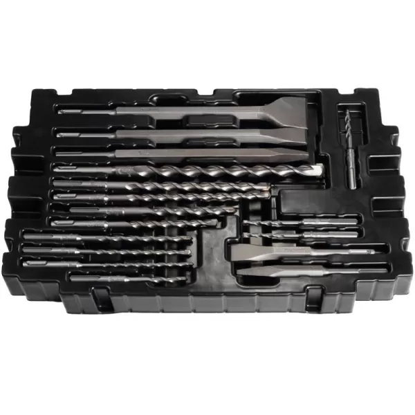 Sada 17ks vrtáků a sekáčů SDS-plus v systaineru Makpac Makita B-52059