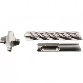 SDS-Plus štvorčepeľová vŕtačka 6x100/160, 10 ks Makita B-59271