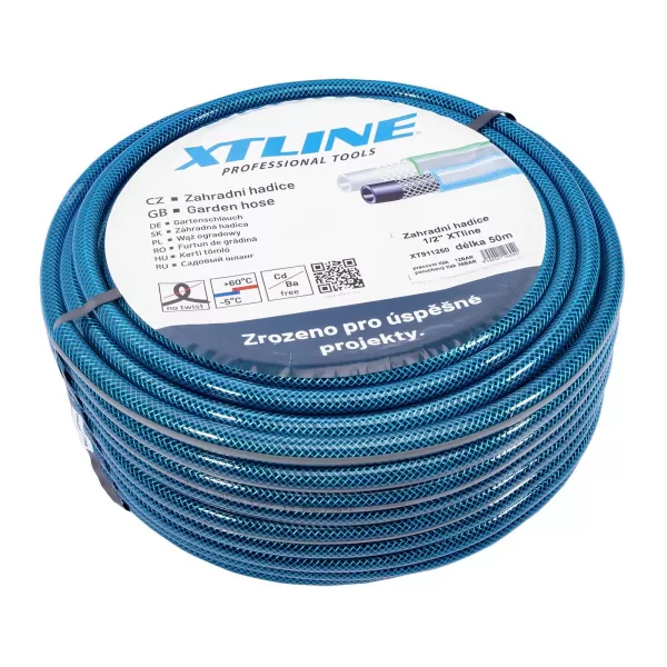 Hadice zahradní modrá PVC 5/4" 15 m XTline XT915415