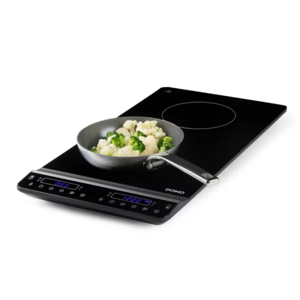 Indukční dvouplotýnkový vařič DOMO DO30211IP