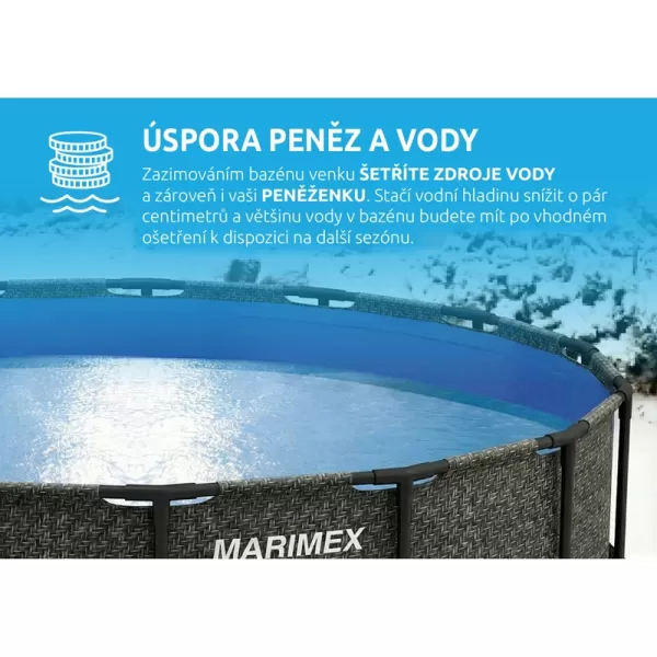 Bazén Florida 3,66x0,99 m se skimmerem Marimex 10340317