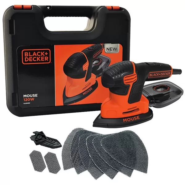 Vibrační bruska Mouse Black&Decker KA2500K