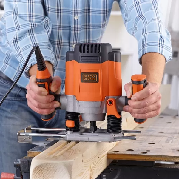 Horní frézka Black&Decker KW1200E