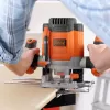 Router s príslušenstvom Black&Decker KW1200EKA