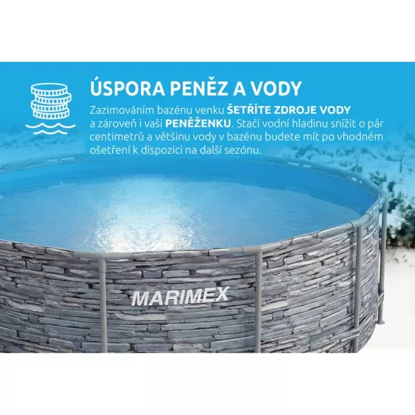 Bazén Florida 3,66x0,99 m bez příslušenství Marimex 10340319